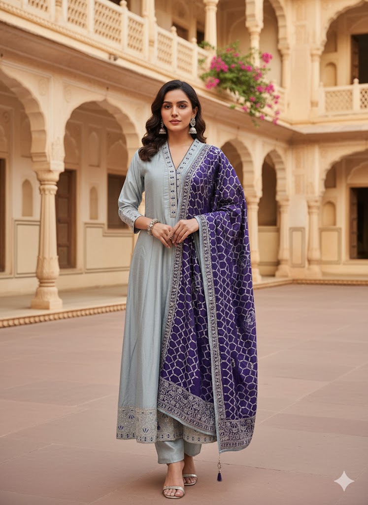 LADIES CHURIDAR L/P LS